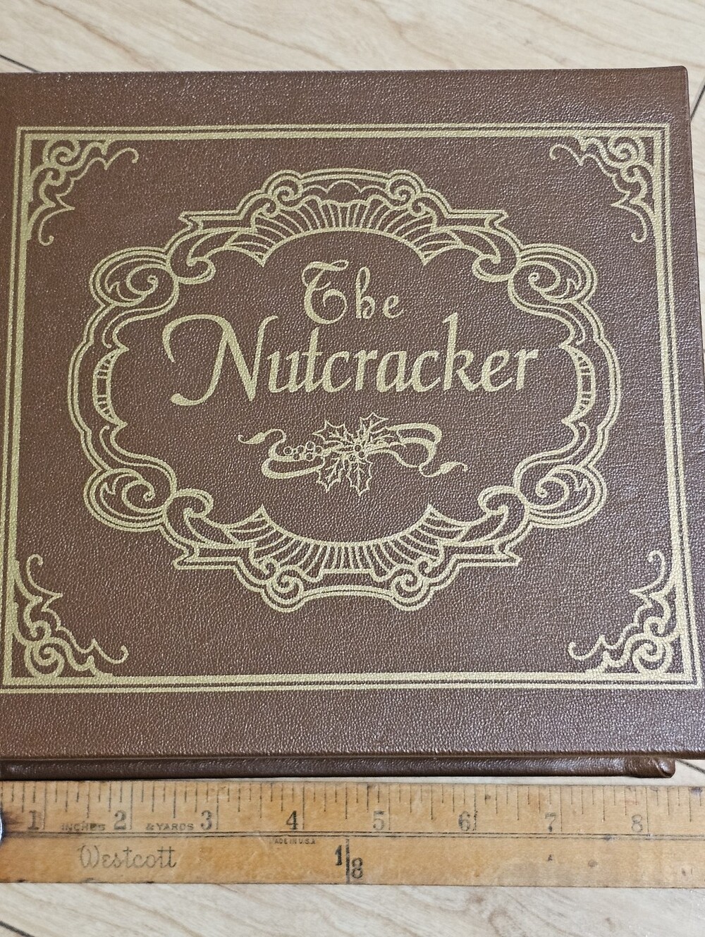 Vintage Nutcracker Musical Book Avon Light Up Spinning Ballet Holiday Christmas